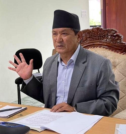 प्रमोद हाई स्कूलमा सोवियु सचिव